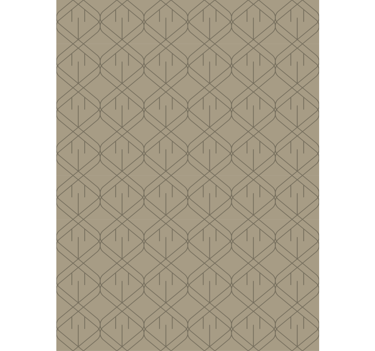 Geometric modern pattern living room roller blind - TenStickers