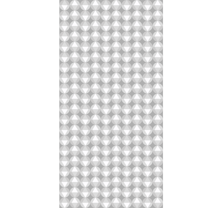 Geometric Silver Patterns texture and pattern roller blind - TenStickers