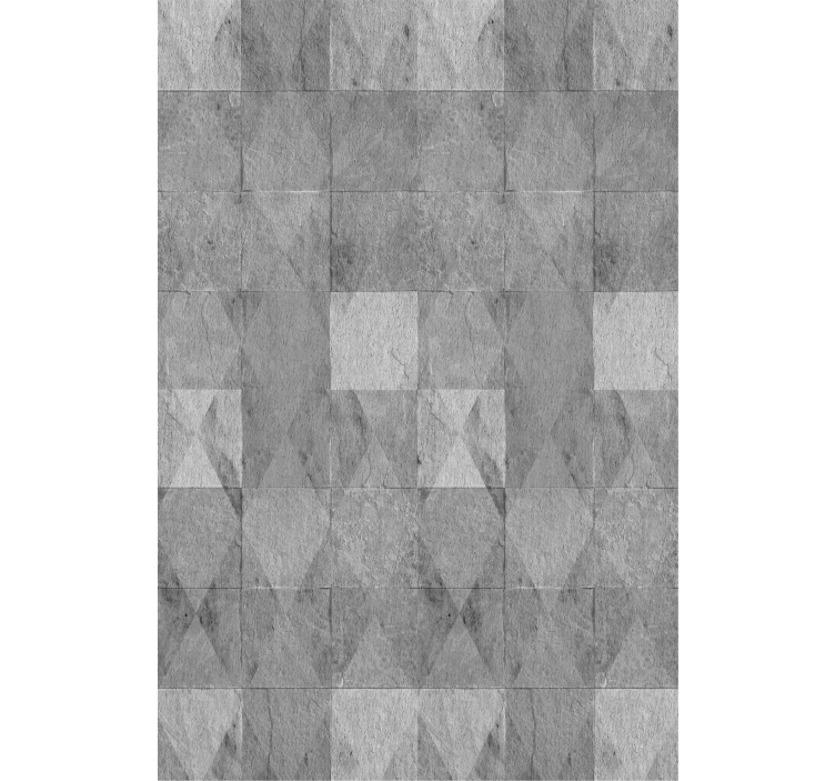 Texture and pattern roller blind geometric grey design - TenStickers