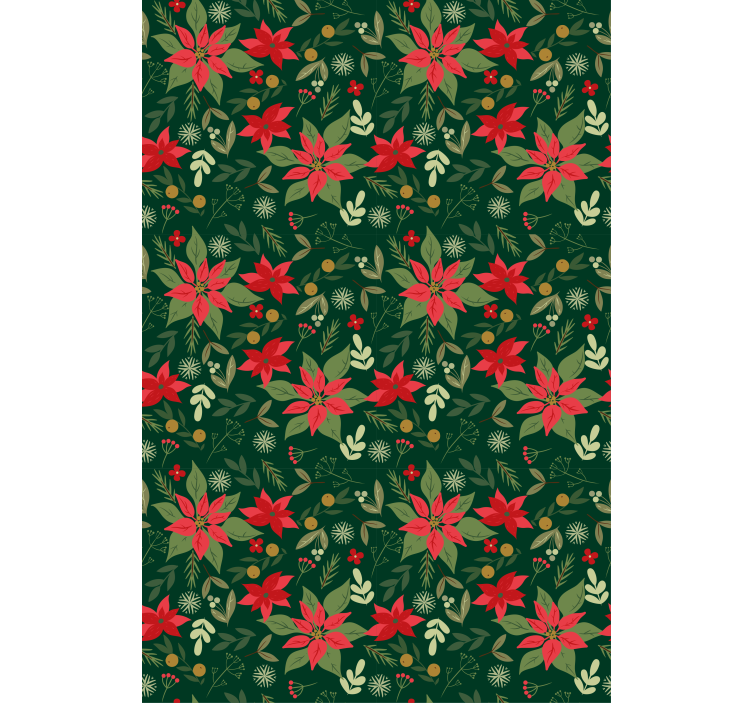 Leaves Christmas Decorations blind - TenStickers