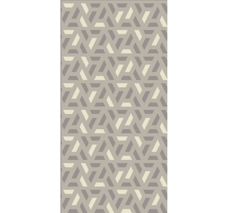 Geometric pattern play texture and pattern roller blind - TenStickers