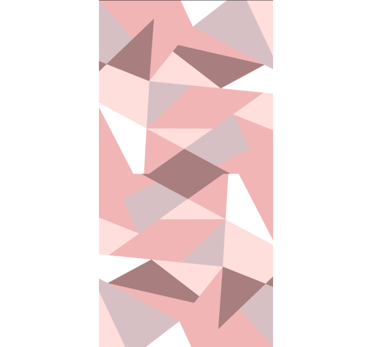 Abstract Geometric Shapes roller blind - TenStickers
