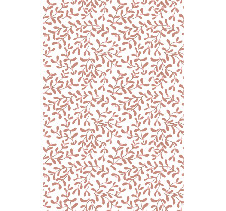 Subtle Leaf Motif flowers and plants roller blind - TenStickers