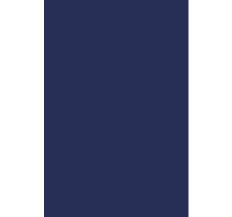 Deep Navy Shade opaque roller blind - TenStickers