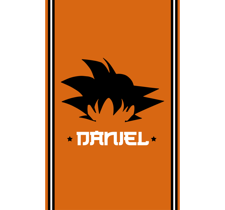 Customizable Goku Superhero blind - TenStickers