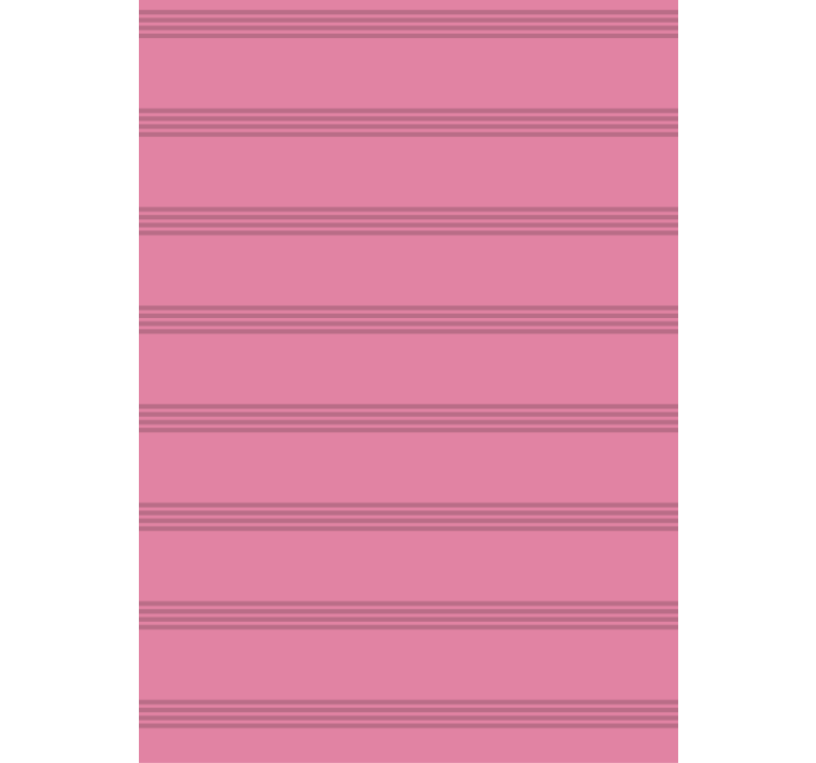 Dark pink stripes Master bedroom blind - TenStickers