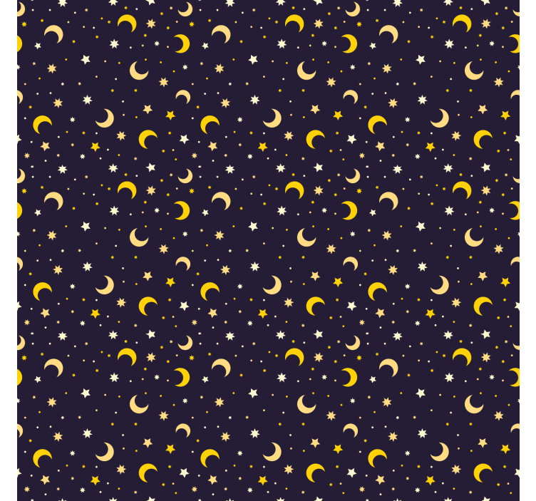 Night stars pattern Childrens blind - TenStickers