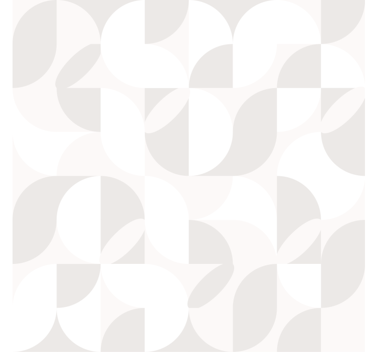 Retro white tones Living room blind - TenStickers