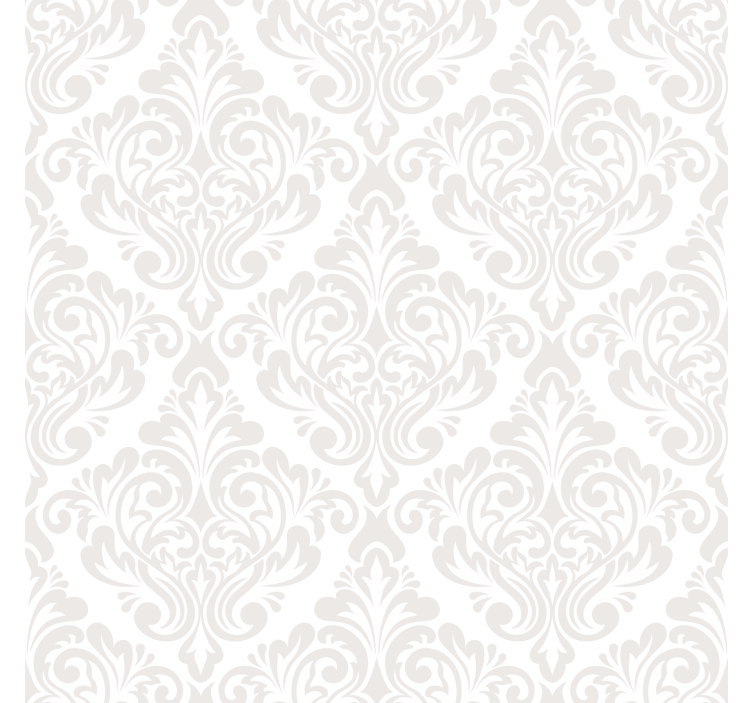 White damask Living room blind - TenStickers
