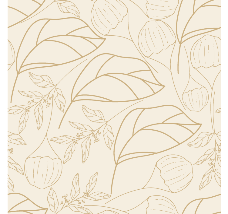 Thin plants pattern Elegant blind - TenStickers