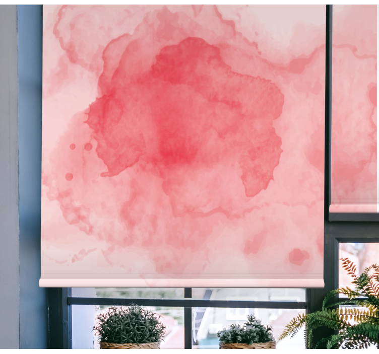 Abstract splatter stain Living room blind - TenStickers