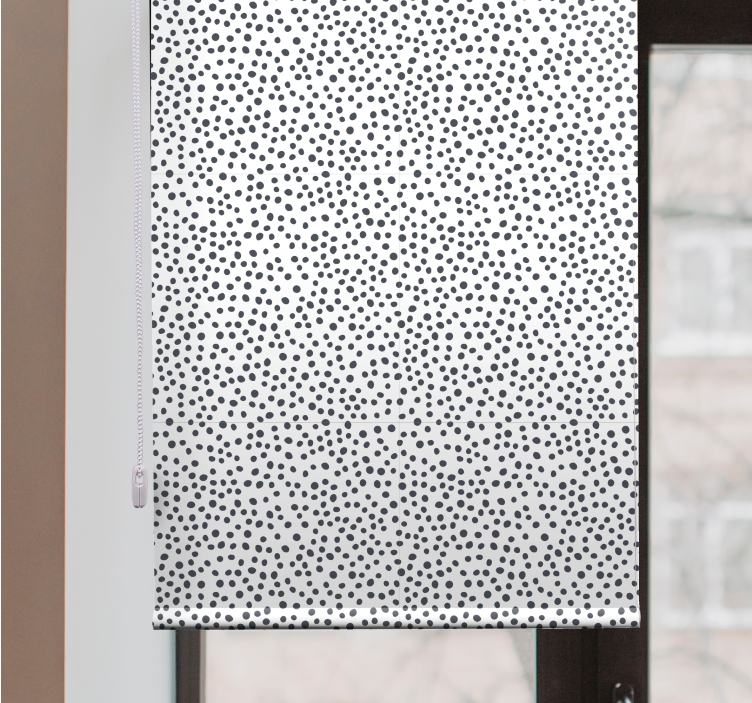 "Hampton Style" dots Texture and pattern blind - TenStickers