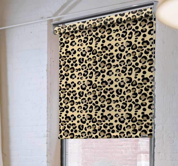 Leopard print Various animal blind - TenStickers