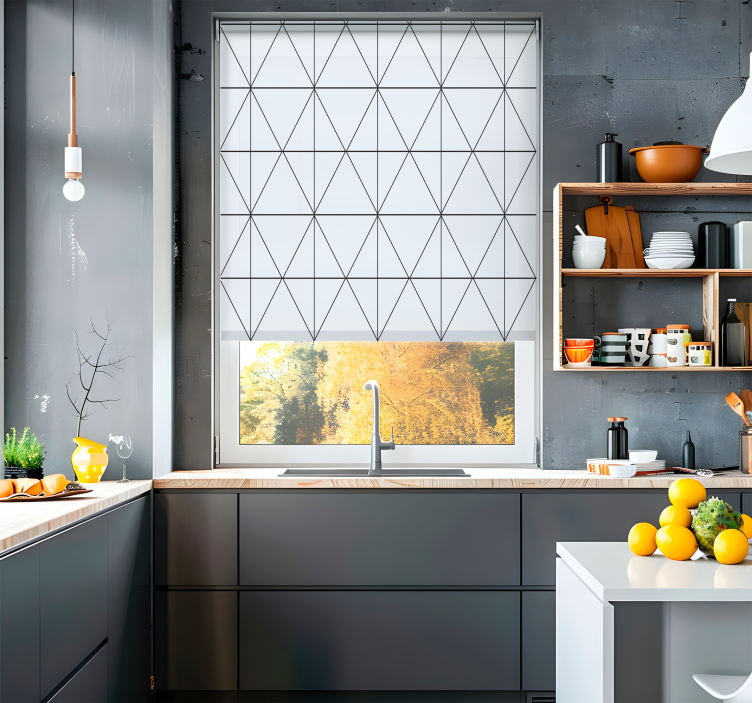 Minimalistic style nordic blind - TenStickers