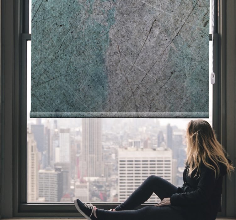 Rustic style industrial decor Rustic blind - TenStickers