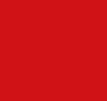 Bright red living room roller blind - TenStickers