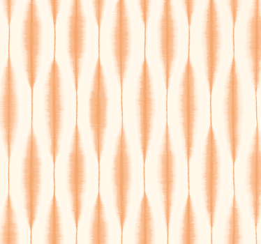 "Ikat Kasuri" orange living room roller blind - TenStickers