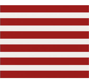 Red horizontal stripes children room roller blind - TenStickers