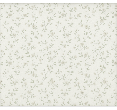 Dainty vintage floral master bedroom roller blind - TenStickers