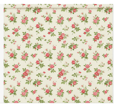 English country rose children room roller blind - TenStickers