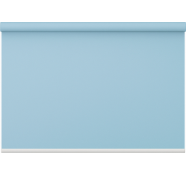 Sky blue colour teenage bedroom roller blind - TenStickers