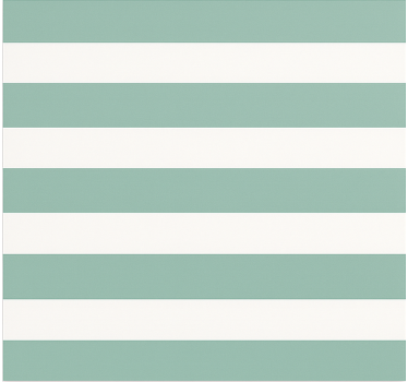 Teal green striped dining room roller blind - TenStickers