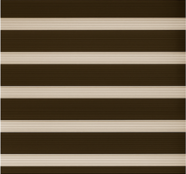 Dark brown striped pattern  dining room roller blind - TenStickers