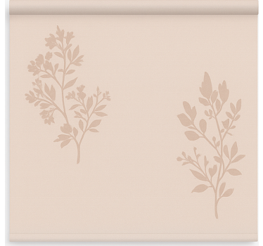 Office roller blind in pink-beige sheer - TenStickers