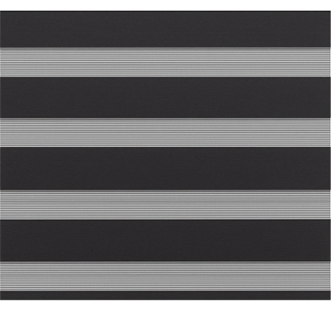 Office roller blind trendy black sun protection - TenStickers