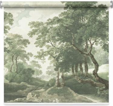 Tree roller blind classic timeless nature - TenStickers
