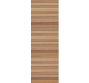 Home office roller blind with elegant rustic wood - TenStickers