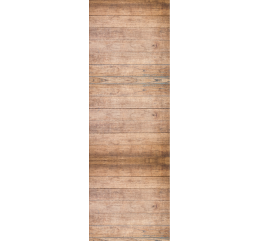 Home office roller blind with horizontal rustic wood - TenStickers