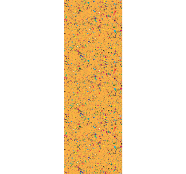 Home office roller blind with vibrant color splashes - TenStickers