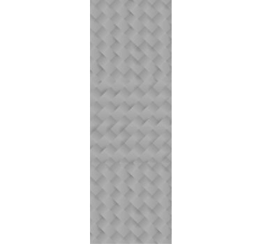 Home office roller blind grey squares pattern - TenStickers