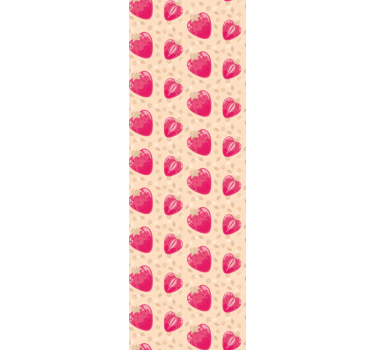 Kitchen roller blind hearts design - TenStickers