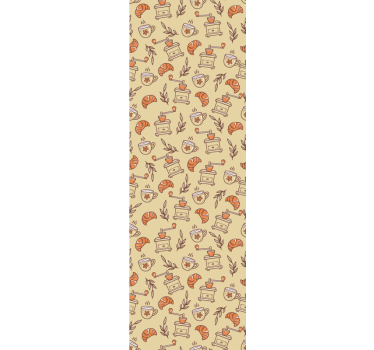 Kitchen roller blind with culinary designs - TenStickers