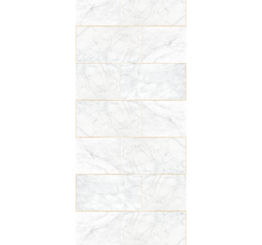 Gray tones gold marble kitchen roller blind - TenStickers