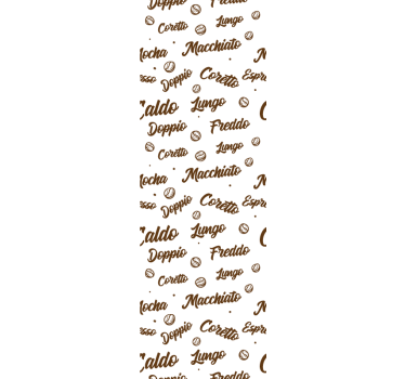 Kitchen roller blind coffee every day - TenStickers