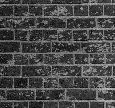 Kitchen roller blind brick pattern design - TenStickers