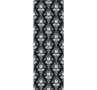 Dining room roller blind in french provincial pattern - TenStickers