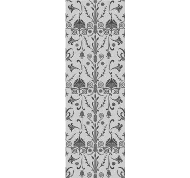 Grey french provincial style dining room roller blind - TenStickers