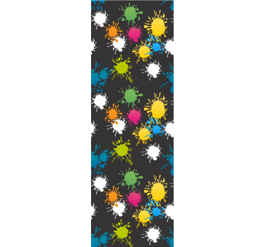 Children room roller blind color celebration - TenStickers