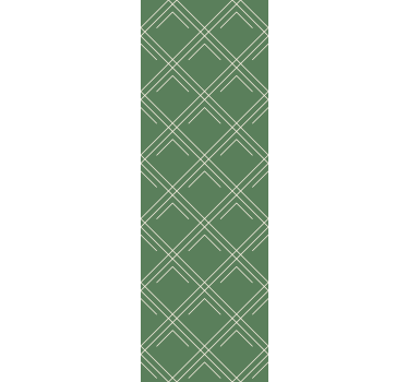 Green elegant squares office roller blind - TenStickers