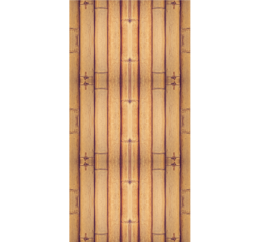 Office roller blind with bamboo wood texture effect - TenStickers