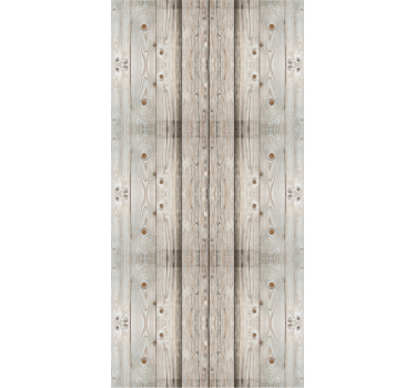Office roller blind in white pine wood effect - TenStickers