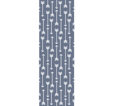 Modern roller blind with minimalistic arrow stripes - TenStickers