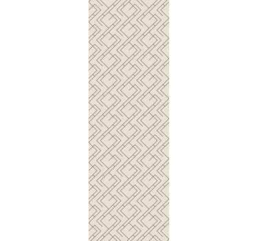 Modern roller blind mid-century style design - TenStickers