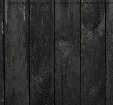 Texture and pattern roller blind burnt ebony wood planks - TenStickers