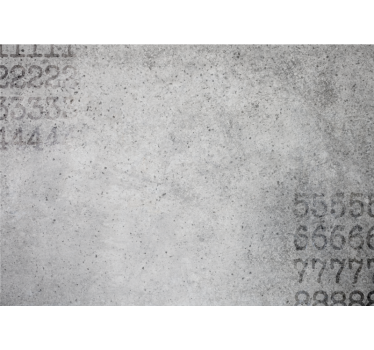 Gray roller blind with numerical stone texture - TenStickers
