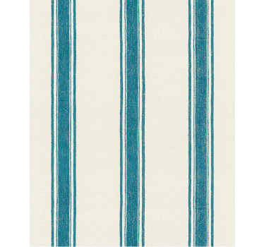 Blue roller blind with light blue vertical lines - TenStickers